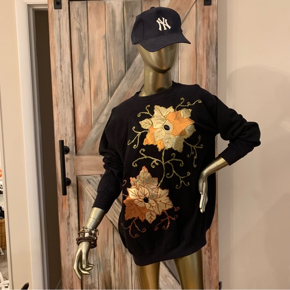 🌻 Top Vintage 1980’s Sweat Shirt🌻  Size XL (Bundle Sale) - Picture 4 of 11